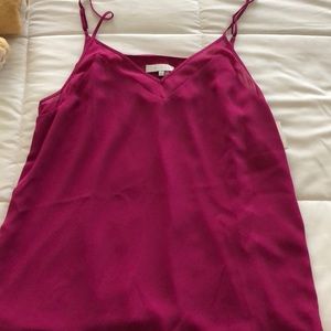 1. State pink tank top